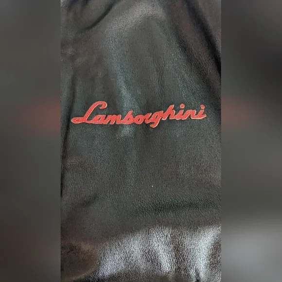 Jeff hamilton full Italian lambskinLamborghini Diablo jacket